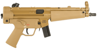 Heckler & Koch SP5 RAL8000 9mm Luger Semi-Auto Pistol - Flat Dark Earth - 8.86" - 10 Round